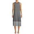thumbnail image 2 of Secret Treasures Women's and Women's Plus Modern Midi Sleepwear Dress, 2 of 6