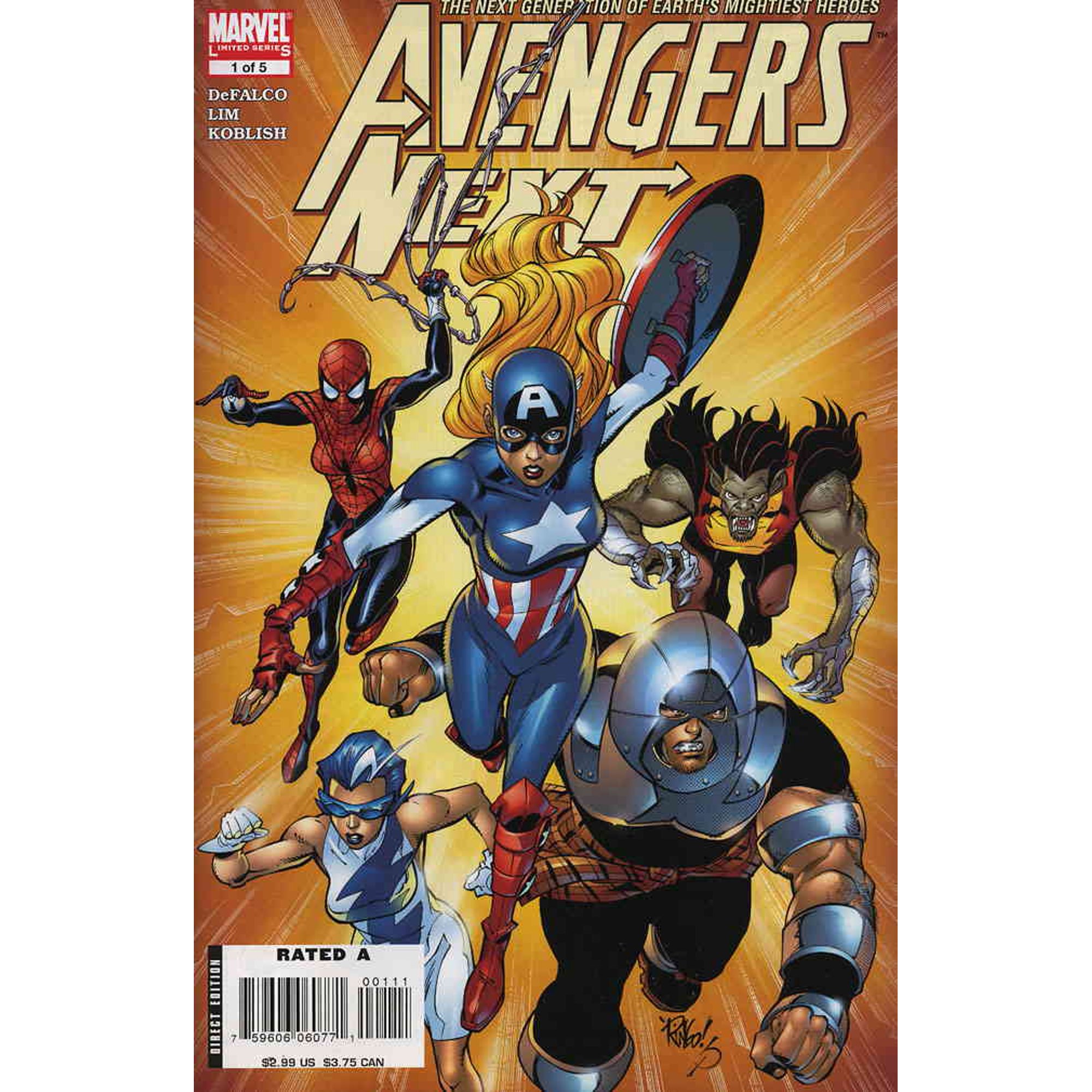 Avengers Next #1 VF ; Marvel Comic Book