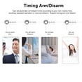 thumbnail image 3 of Alarm kit,Display Door App Remote Compatible Wifi Auto-dial Alarm Kit 16 Piece Pir App Auto-dial Alarm Lcd Bosnyyds Compatible With Voice Lcd Diy Alarm 16 Alarm 2.4in Lcd Piece Kit Lcd, 3 of 6