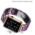 thumbnail image 3 of Compatible con Apple Watch Strap 38-40 mm / 42-44 mm Series 5/4/3/2/1, accesorio de correa de reloj de reemplazo de correa de resina delgada Adepaton 2033262-9, 3 of 9