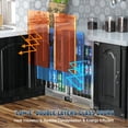 thumbnail image 5 of Coolski Undercounter Beverage Refrigerator, 36’’ Wide Commercial Back Bar Cooler Fridge with 2 Glass Doors, ETL NSF Approved, 5 of 8