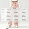 thumbnail image 3 of Denim Pants for Women High Waisted Straight Leg Jeans Fashion Stretchy Loose Fitted Wide Leg Denim Pant Trousers with Pockets, 3 of 5