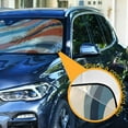 thumbnail image 3 of Yayeee Car Windshield Sun Shade Universal Fit Foldable Front Window Visor Protector, Size 57"x31.5", Beige Abstract Wavy, 3 of 8
