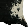 thumbnail image 3 of Faux Cowhide Mini Black & White Salt N Pepper Accent Rug, 3 of 6