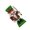 LL0027, variant on Gieenan Traditional Glitter Wood Nutcrackers King Soldier 18cm Sculpture Figure Festival Christmas Decoration for Home or Office