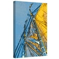 thumbnail image 2 of ArtWall Linda Parker "Yellow Sails At Sea" Gallery-Wrapped Canvas, 2 of 2