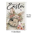 thumbnail image 3 of Easter Garden Flag - Double Stitched Polyester Spring Yard Banner for Outdoor Courtyard, Balcony, Wall and Dorm Decor, Festive Holiday House Flag (Pole Not Included), 3 of 6