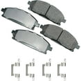 thumbnail image 3 of Akebono Pro-ACT Disc Brake Pad Set Fits select: 2003-2006 ACURA MDX, 2011-2017 NISSAN QUEST, 3 of 5
