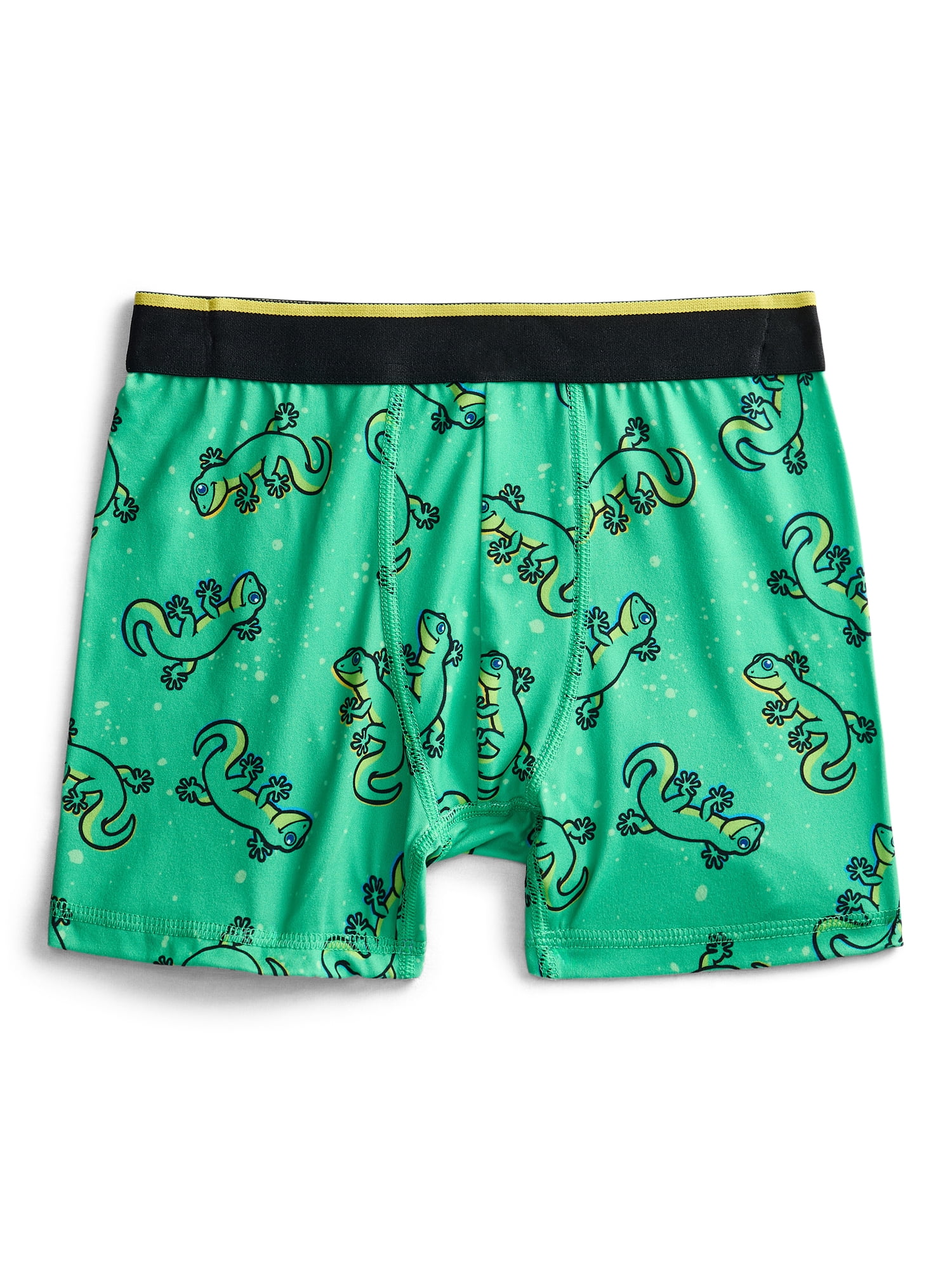 Wonder Nation Boys Underwear Animals Print Boxer Briefs, 4-Pack, Sizes S-XL