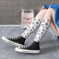 thumbnail image 3 of Lsque Tribal Style Turtle Printed Crew Socks Men's Women's LightWeight Thin Casual Calf Socks ,Knee High Socks,Cotton Socks, 3 of 9