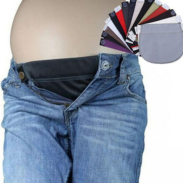 Maternity Pants Extender with Bra Extender Pregnancy Belt Extender  Adjustable Elastic Waistband Extender for Pregnant Women