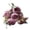 Purple, variant on Artificial Flowers for Decoration, Lifelike Silk Peonies with Vase 12 Inch Floral Arrangement for Home Office Desktop Table Centerpiece Wedding Party Modern Farmhouse Decor, Dark Purple