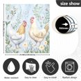 thumbnail image 6 of Dailycode Dishwasher Magnet Cover Magnetic Fridge Door Cover Home Kitchen Decor, Chickens and Wildflower, 23"x 26", 6 of 6