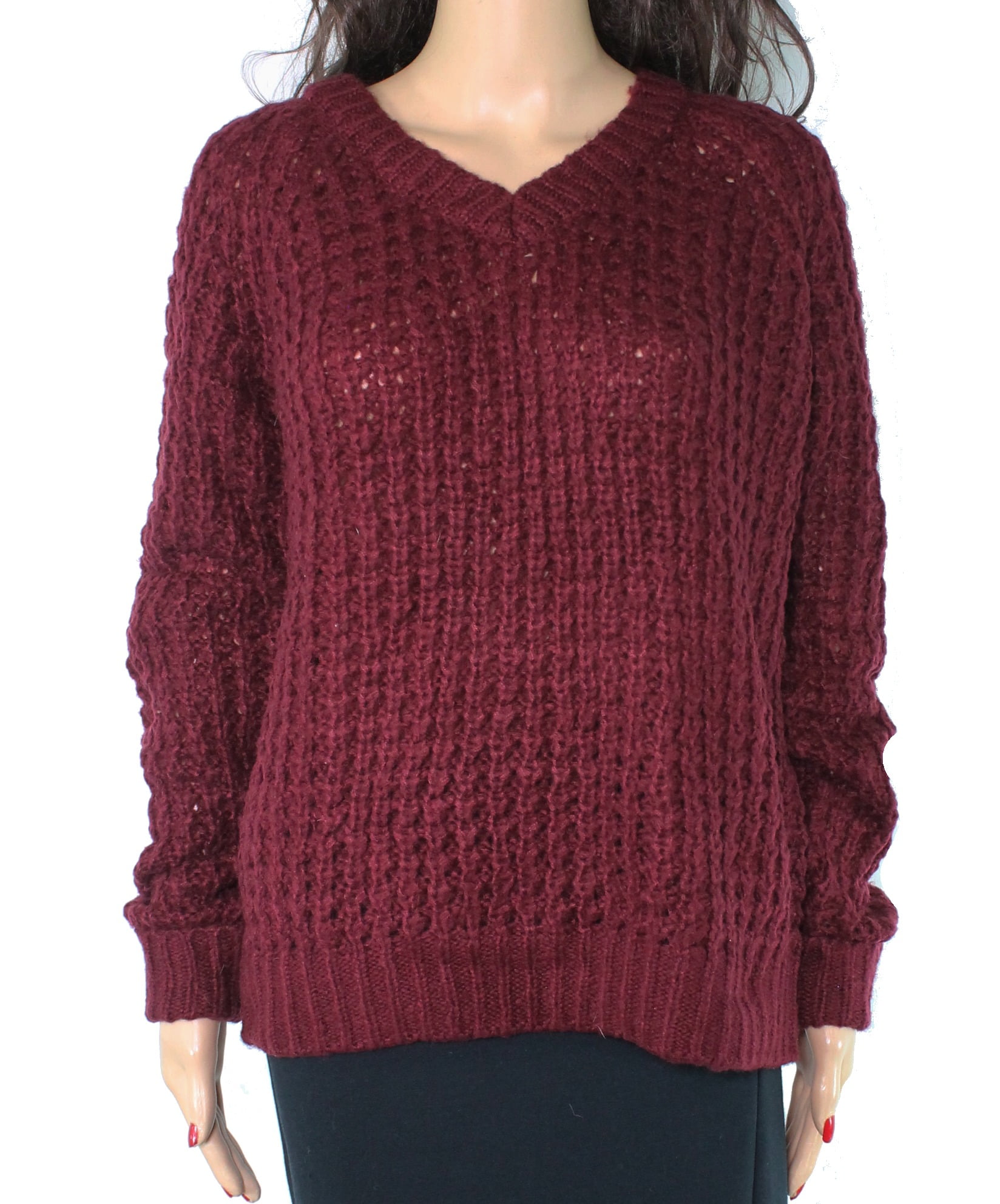 juniors v neck sweater