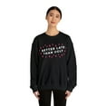 thumbnail image 3 of Better Late Than Ugly Unisex Heavy Blend™ Crewneck Sweatshirt, 3 of 4