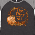 thumbnail image 4 of Inktastic I Love Fall Most of All Colorful Autumn Leaves Women's Plus Size T-Shirt, 4 of 5
