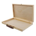 thumbnail image 3 of Hard Wood Portable Storage Case Khaki 1Pc 14.54X9.04X1.97In, 3 of 6