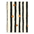 thumbnail image 7 of FORMRS 1-Subject Spiral Notebook 8" x 5" College Ruled 60 Refillable Sheet A5 Hard Cover, 2 Pack, Black Abstract Stripes, 7 of 7