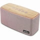 thumbnail image 1 of wonima11 Bluetooth Speakers, Portable Speaker 5.0 with 20W Stereo Sound, Wireless Stereo Pairing, Wood Bluetooth Audio with Subwoofer, 24H Playtime, Hands-Free, Great for Office, Home, Outdoor(Pink), 1 of 1