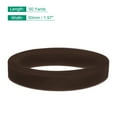 thumbnail image 2 of 50 Yards Stiff Horsehair Braid 2 Inch Wide Polyester Boning Sewing Wedding Dress Dance Brown, 2 of 5