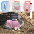 thumbnail image 4 of 4PCS Bunny Clothes for Rabbits- Small Animal Guinea Pig Warm Vest Clothes Costume Soft T-Shirt for Kitten Ferret Chihuahua Puppy Mini Dog and Small Animals, 4 of 6