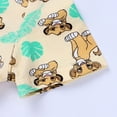 thumbnail image 6 of Beilxfa Infant Baby Boys Short Sleeve Romper Newborn Cotton Two Way Zipper Jumpsuit Toddler Summer Bodysuit 3M-3T, 6 of 7