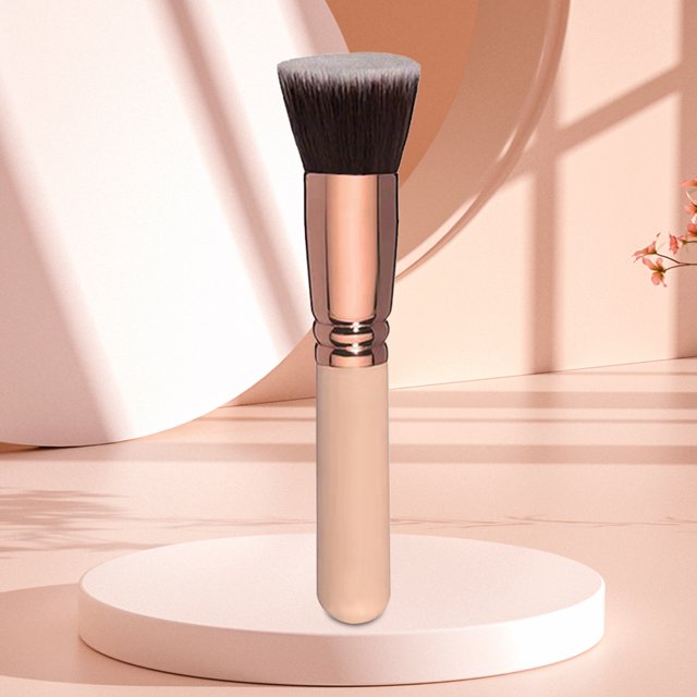 Cepillo cosmético de belleza de fibra de lana para mujeres multiusos para uso diario (rosa) Ygjytge Cuidado Belleza