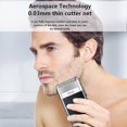 thumbnail image 2 of Mens Usb Charging Reciprocating Double Mesh Knife Mesh Body Water Shaver, 2 of 5