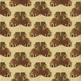 thumbnail image 1 of Ahgly Company Machine Washable Indoor Square Transitional Saddle Brown Area Rugs, 5' Square, 1 of 7