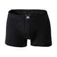 thumbnail image 2 of CECEBA Pantalones cortos para hombres, paquete de 2 - Pantalones cortos, básicos, Algodón elástico, M-8XL, lisos Negro 3XL (XXX-Large), 2 of 3