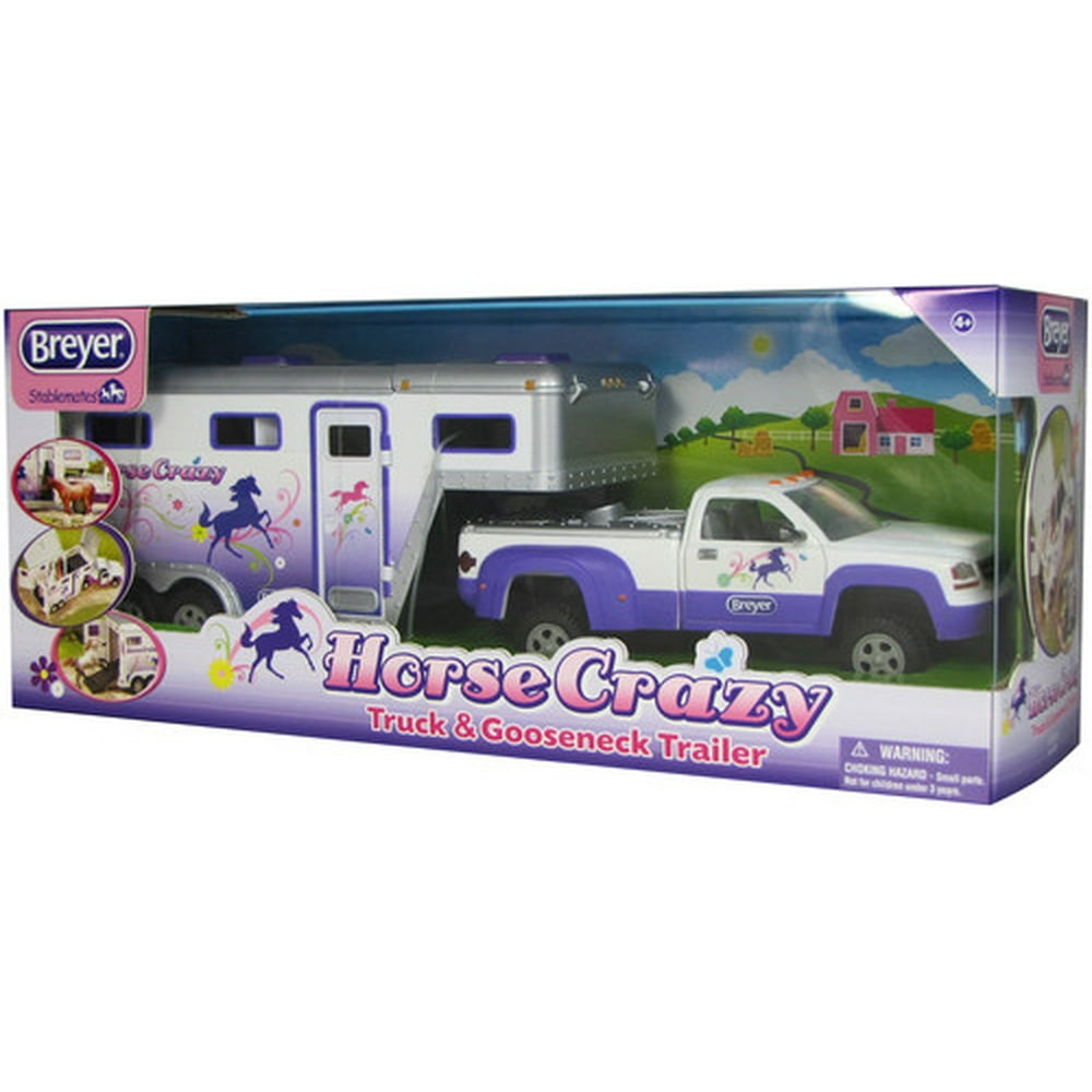 Breyer Stablemates Horse Crazy Truck and Trailer Vehicle (132 Scale