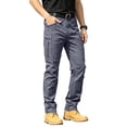 thumbnail image 5 of Men's Tactical Pants Multi Pocket Stretch Waterproof Tactical Cargo Pants Ripstop Fabric Hiking Work Trousers Gray M, 5 of 8