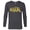 Charcoal Heather, variant on Disney and Pixar’s Toy Story Family Trip Vacation Crew - Long Sleeve T-Shirt for Men - Customized-Athletic Heather