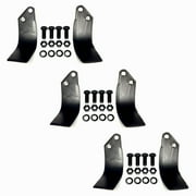 POWER PRODUCTS 6PCS Replace King Kutter TG & TG-G Tiller Tine Blade RH/LH 3 Right 3 Left 505006