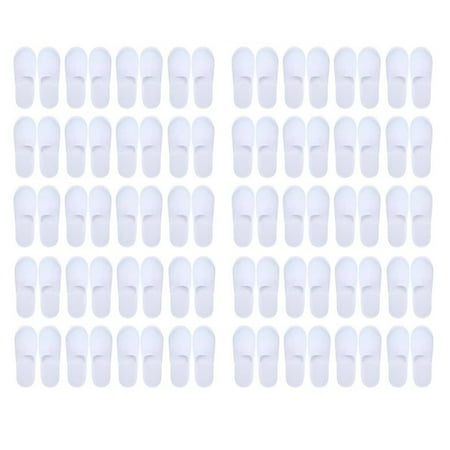 

40 Pairs Closed Toe Disposable Slippers