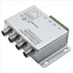 thumbnail image 2 of 3X Balun de Video Pasivo de 4 Canales para Cámaras TVI CVI AHD CCTV A Través de Pares Trenzados Balun de Video UTP Transceptor de 4 Canales BNC A UTP RJ45, 2 of 5