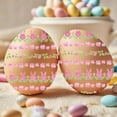 thumbnail image 4 of Meggemo Easter Glitter Egg Bunny Chick Stickers Self Adhesive Festive Holiday Party Decoration Favor Supplies Table Scatter Decor Assorted Colors Cute, 4 of 6