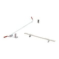 thumbnail image 2 of Weather Guard Ladder Rack Cross Bar 2070-3-01 EZ Glide 2; For EZ Glide 2; Single; 70 Inch Length; White; Aluminum, 2 of 2