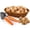 Nutcracker+Nut Basket, variant on Heavy Duty Nutcracker Pecan Walnut Plier Opener Tool with Wood Handle