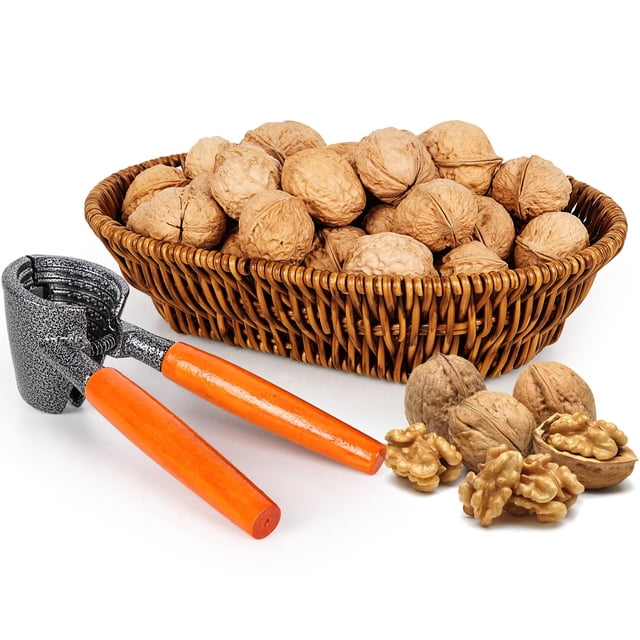 Galleta de nueces y nueces Nutcracker Anwenk con cesta