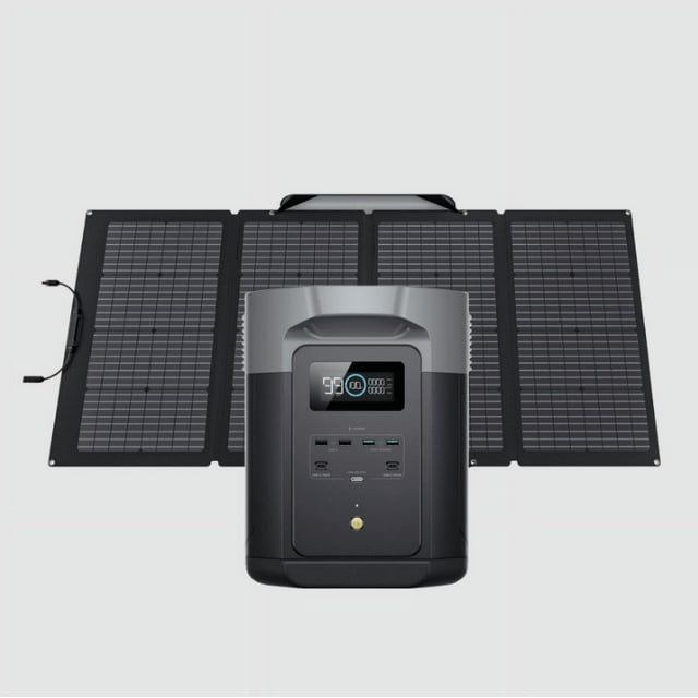 Combo Solar Ecoflow Delta 2 Max y Panel Solar 220 W