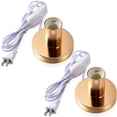 thumbnail image 1 of Casquillo Tuanse E26 E27 con base metálica, cable de 1,8 m, 110 V, 1 of 6