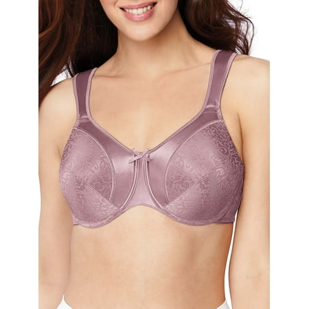 

Bali Women s Satin Tracings Minimizer Bra Style DF3562