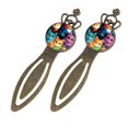 thumbnail image 2 of Cats Vintage Copper Crown-Shaped Bookmarks Made of Stainless Steel Material, a Gift for Readers and Book Lovers, 2 of 5