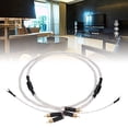 thumbnail image 2 of Cable Audiophiles ASHATA XS 0608 macho a macho con cable de tierra de 2 m, 2 of 9