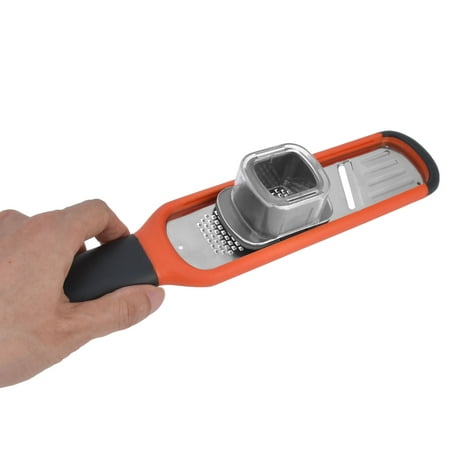 

Vegetable Zester Ergonomic Design High Efficiency Multifunctional Handheld Food Zester PP Shell For Home Kitchen