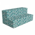 thumbnail image 1 of Abstract Foldable Mattress, Graphical Round Squares, 78.7" x 47.2", Multicolor, by Ambesonne, 1 of 6