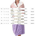 thumbnail image 3 of MEICHEN Womens Fleece Plush Robe With Hood Long Soft Color Block Pockets Loungewear Luxurious Flannel Bathrobe for Women, 3 of 5