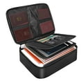 thumbnail image 2 of Yeacher Fireproof Document Bag with Zipper Closure Fire & Water Resistant Money Bag Storage Pouch Organizer Case Home Office Travel Bag for Documents Files Money Cards Passport Valuables, 2 of 8