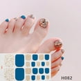 thumbnail image 4 of Tkrady 1 Sheets Toe Nail Stickers Full Nail Wraps Self Adhesive Toenail Polish Strips, Polish Manicure Sticker-E, 4 of 8